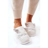 EVENTO Shiny Ears Cat Slippers White Kaisy | Shoptok.si
