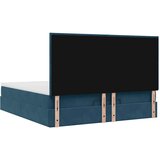  Otomanski okvir kreveta s madracima plavi 180x200cm baršunasti | shoptok.hr