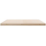  Krevet s daskama Prirodna 213,5 x 204 x 9 cm Čvrsto borovo drvo | shoptok.hr