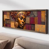 WALLXPERT LAC124-150 Multicolor Decorative Framed MDF Painting | Eponuda.com