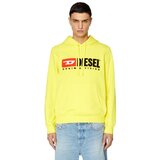 Diesel Sweatshirt - S-GINN-HOOD-DIV SWEAT-SHIRT yellow | shoptok.hr