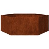  Sadilica boja hrđe 138x120x45 cm od čelika COR-TEN | Eponuda.ba