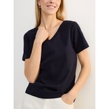 Reserved Obična majica kratkih rukava - mornarsko plava | shoptok.hr