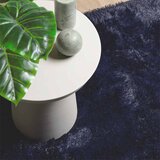  Čupavi tepih s visokim vlaknima NAVARRA tamnoplavi 120x120 cm | shoptok.hr