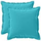  Jastuk s jastukom HOUTEN 2 kom. Tirkizna Poliester - Tirkizna 35 x 35 cm 2 | shoptok.hr