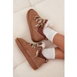 VINCEZA Suede Women's Snow Boots With Fur and Thick Lacing | Shoptok.si