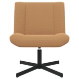 vidaXL Akcentna stolica Bež Tkanina, Metal Standard Ergonomska | shoptok.hr