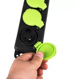  Produžni kabl sa prekidačem, 3 utičnice, 10 m, IP44 | Eponuda.com