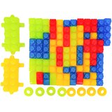  Set kockic za sestavljanje iz GEL blokov s 88 elementi - pisan | Shoptok.si