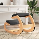 vidaXL Stolica klečalica crna 55 x 84 x 55 cm šperploča od breze | shoptok.hr