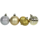 Retlux Set božićnih ukrasa, 30 kom, zlatna/srebrna | Eponuda.com