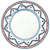 Tognana set plitkih tanjira brooklin, 27 cm, 6 komada, plavo-beli Cene