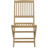 Sklopive vrtne stolice 2 kom 44 x 50 x 88 cm od drva bagrema | shoptok.hr