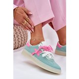 Boto Low Women's Sports Shoes In Leopard Mint Pink Zelevelis | shoptok.hr