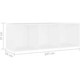 TV ormarići 4 kom bijeli 107 x 35 x 37 cm od iverice | shoptok.hr