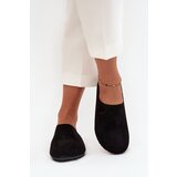 Boto Women's slippers on platform black Sylviane Cene