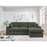 Bobochic Paris Zelena kotna sedežna garnitura Belair – | Shoptok.si