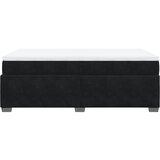 Box spring krevet s madracem crni 120 x 200 cm baršunasti | shoptok.hr