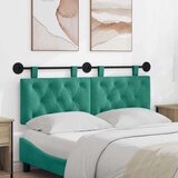 Držeće uzglavlje Zidne Tirkizna 150 x 55 x 7 cm Baršun - Tirkizna 140 cm bez LED | shoptok.hr