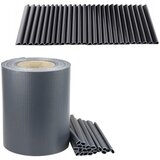  UV zaštitna traka za ogradu 20 kopči siva 450 g/m² 19x35m | shoptok.hr