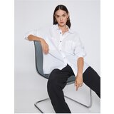 Koton Shirt - White - Oversize | ePonuda.com