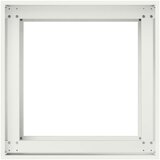  Vrtna saksija Bijela 40 x 40 x 60 cm Čelična vrata | shoptok.hr