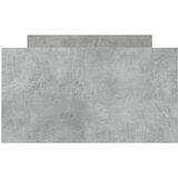  Kreveta s uzglavljem i podnožjem boja betona 90x190 cm | shoptok.hr