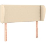  Uzglavlje s ušima krem 83x23x78/88 cm od tkanine | shoptok.hr