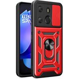 INORCO Za Tecno Spark Go 2023 4G/Pop 7 Pro 4G drsna leča, zaščitni pokrov, odporen na udarce, stojalo za PC+TPU telefonska torbica, (22035101) Cene