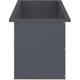  Vrtna posuda za sadnju s LED svjetlom Antracit 40 x 100 x 40 cm | shoptok.hr