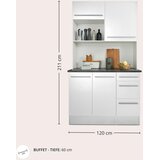 MID.YOU BIFE OMARA, bela, visoki sijaj | Shoptok.si