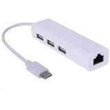 Fast_Asia USB 3.1 TIP C na 3x HUB + RJ45