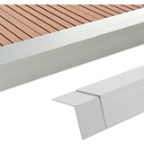  Kutni profili za trijemove od aluminija 5 kom 170 cm srebrni Cijene