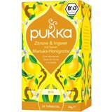 Pukka Bio zeliščni čaj - Limona, ingver in manuka med - 20 čajnih vrečk Cene