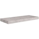 vidaXL plutajuća zidna polica siva boja betona 60 x 23,5 x 3,8 cm MDF | shoptok.hr