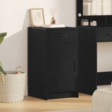 vidaXL Bife Sideboard Crni hrast Konstruirano drvo 40 x 41 x 75 cm Cijene