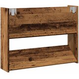  Zidni ormarić za cipele boja starog drva 80 x 18 x 60 cm drveni | Eponuda.ba