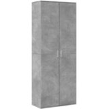  Visoka komoda siva betona 70x35x180 cm od konstruiranog drva | shoptok.hr