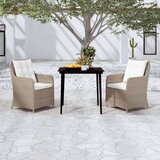 3-dijelni vrtni blagovaonski set smeđi | shoptok.hr