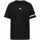 ADIDAS SPORTSWEAR Tehnička sportska majica crvena / crna / bijela
