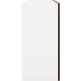 Viseći Viseča omarica rjavi hrast 80x31x60 cm konstruiran les, (20601093) | Shoptok.si