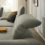 Dieter Knoll KOTNA SEDEŽNA GARNITURA, šenilja sivorjava | Shoptok.si
