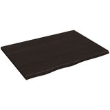 vidaXL Zidna polica tamnosiva 80x60x2 cm od obrađene hrastovine | shoptok.hr