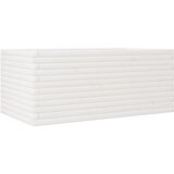  Vrtna sadilica bijela 110x60x46 cm od masivne borovine | Eponuda.com