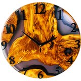  Drveni sat od maslinovog drveta 40 cm | shoptok.hr