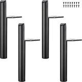 SHUIOG 18 cm kovinske pohištvene noge - set 4 kosov Cene
