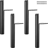 18 cm kovinske pohištvene noge - set 4 kosov