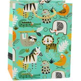  Safari Animals Paper Gift Bag 23 x 18 x 10.5 cm | Shoptok.si
