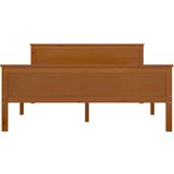  Posteljni okvir medeno rjav iz trdne borovine 160x200 cm, (20644015) | Shoptok.si
