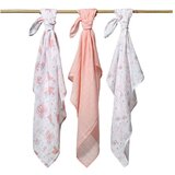 BabyOno Super Soft Peach plenice iz blaga Peach 70x70 cm 3 kos | Shoptok.si